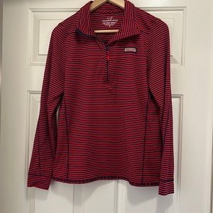 Vineyard Vines Shep Shirt Quarter Zip Small